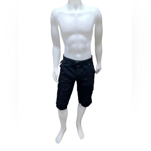 Projek Raw NWT  Navy Cargo Shorts Size 32 - Picture 4 of 9